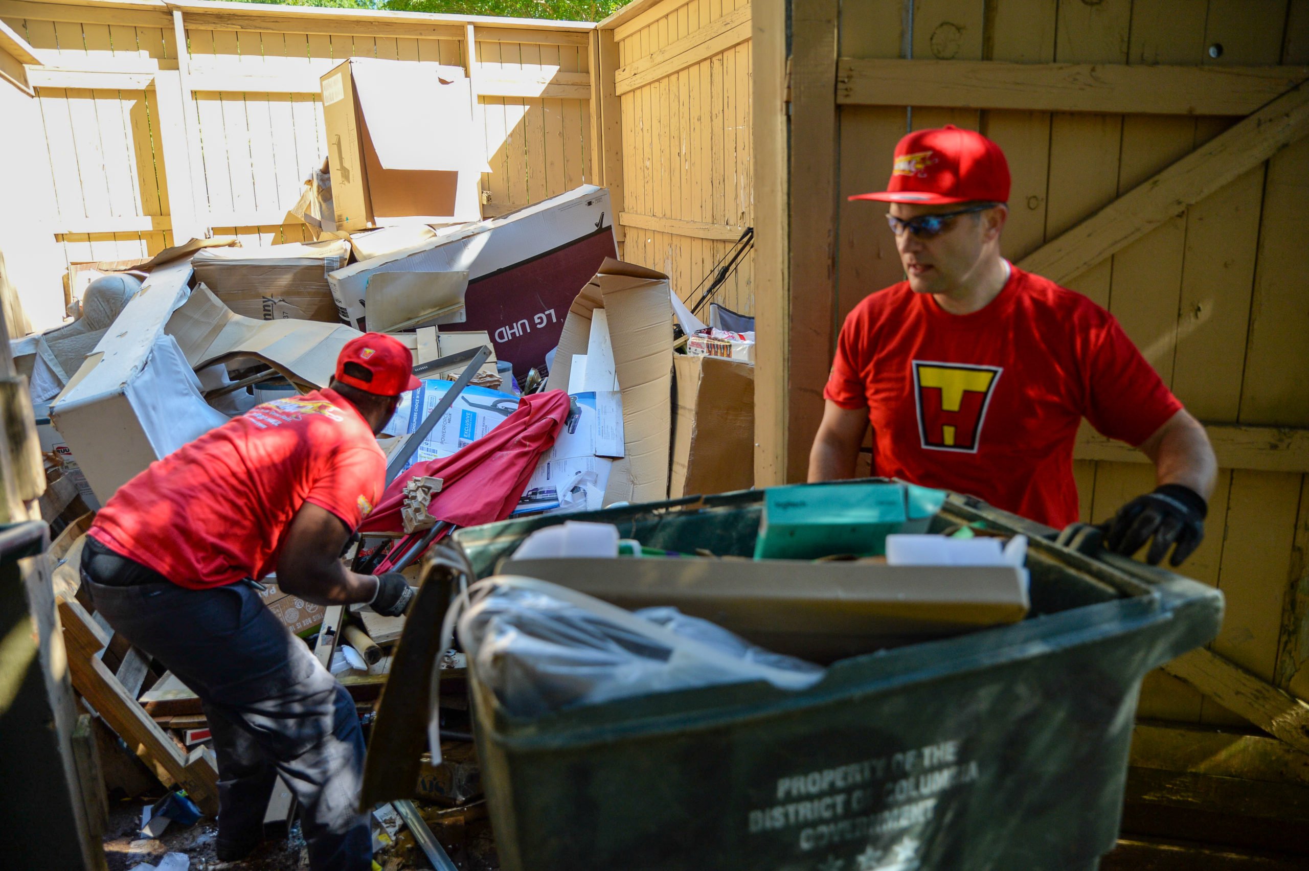 junk removal services in Woodstock