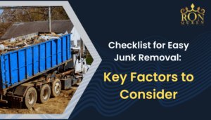 Junk removal services in London Ontario